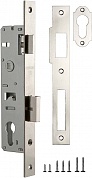 Картинка Корпус узкопрофильного замка с защелкой FUARO 153-30/85 CP (хром) меж. осев. расcт. 85 мм